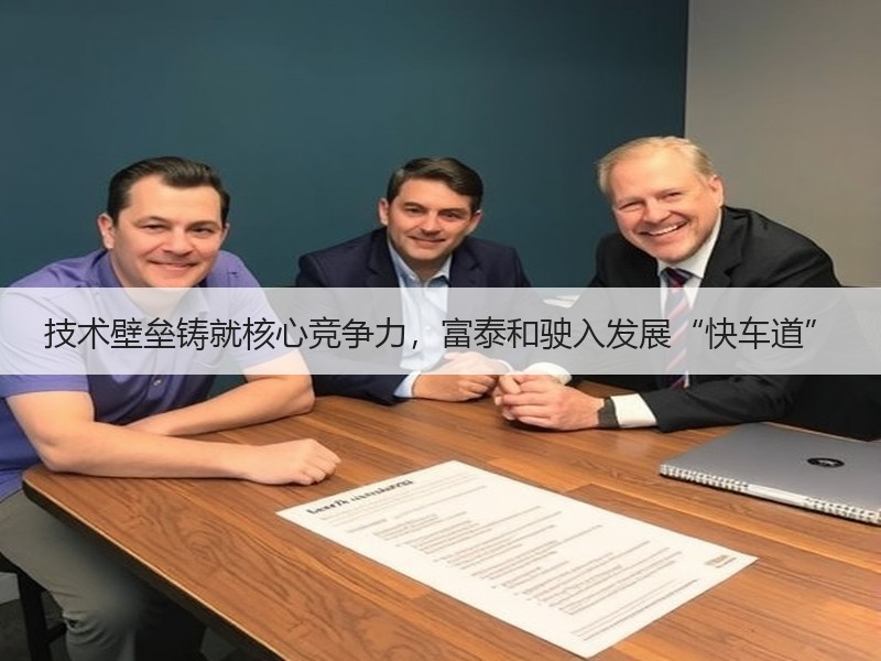 技术壁垒铸就核心竞争力，富泰和驶入发展“快车道”