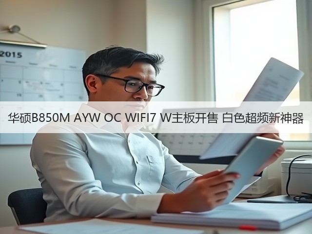华硕B850M AYW OC WIFI7 W主板开售 白色超频新神器(图2) 华硕B850M AYW OC WIFI7 W主板开售 白色超频新神器(图2)