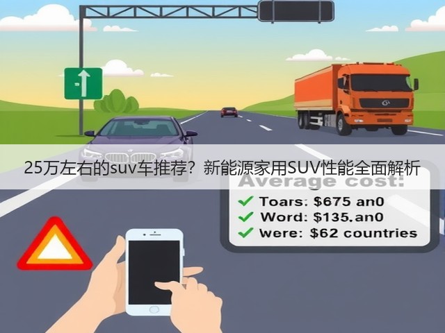 25万左右的suv车推荐?新能源家用SUV性能全面解析(图2) 25万左右的suv车推荐?新能源家用SUV性能全面解析(图2)