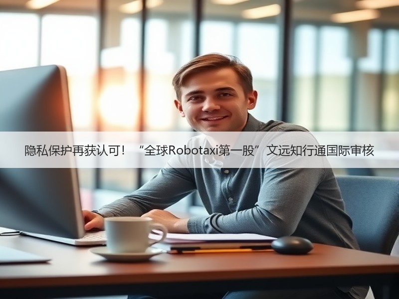 隐私保护再获认可！“全球Robotaxi第一股”文远知行通国