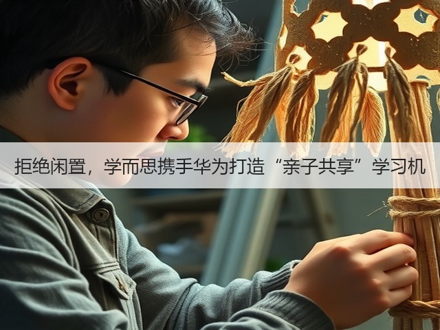 拒绝闲置,学而思携手华为打造“亲子共享”学习机(图1) 拒绝闲置,学而思携手华为打造“亲子共享”学习机(图1)