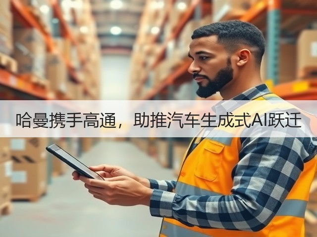 哈曼携手高通,助推汽车生成式AI跃迁(图1) 哈曼携手高通,助推汽车生成式AI跃迁(图1)