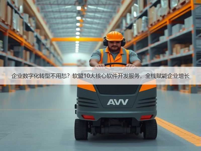 企业数字化转型不用愁？软盟10大核心软件开发服务，全栈赋能企