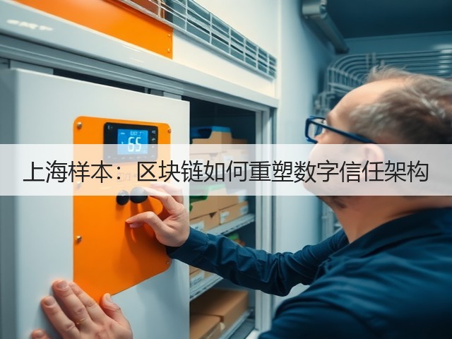 上海样本:区块链如何重塑数字信任架构(图2) 上海样本:区块链如何重塑数字信任架构(图2)