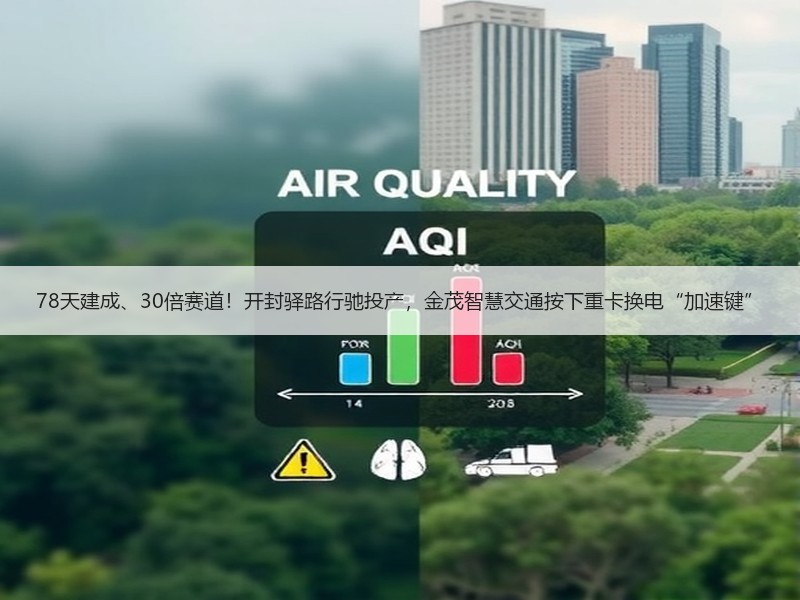 78天建成、30倍赛道！开封驿路行驰投产，金茂智慧交通按下重