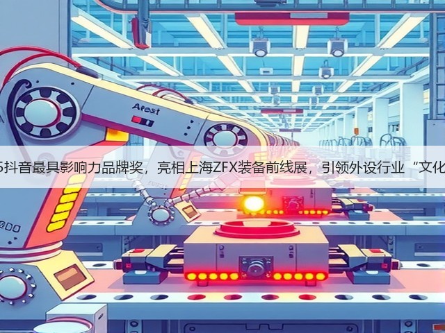 前行者获2025抖音最具影响力品牌奖，亮相上海ZFX装备前线展，引领外设行业“文化科技”新浪潮(图1)