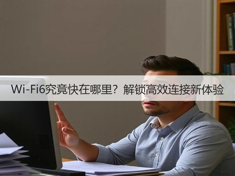 Wi-Fi6究竟快在哪里？解锁高效连接新体验