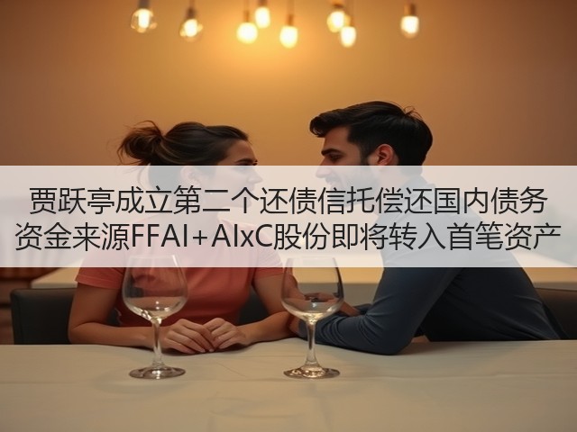 贾跃亭成立第二个还债信托偿还国内债务 资金来源FFAI+AIxC股份即将转入首笔资产(图3)