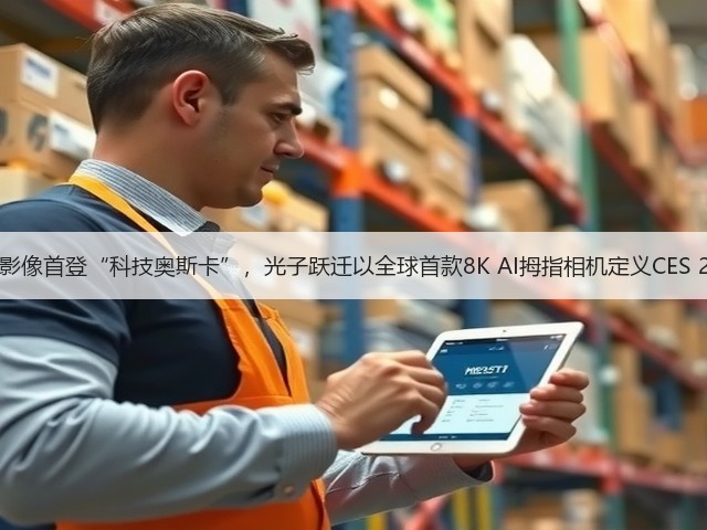 中国影像首登“科技奥斯卡”，光子跃迁以全球首款8K AI拇指相机定义CES 2026(图2)