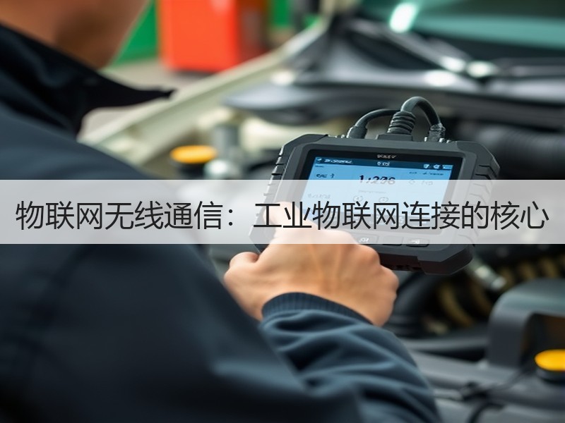 物联网无线通信：工业物联网连接的核心