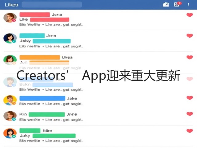 Creators’ App迎来重大更新(图1) Creators’ App迎来重大更新(图1)