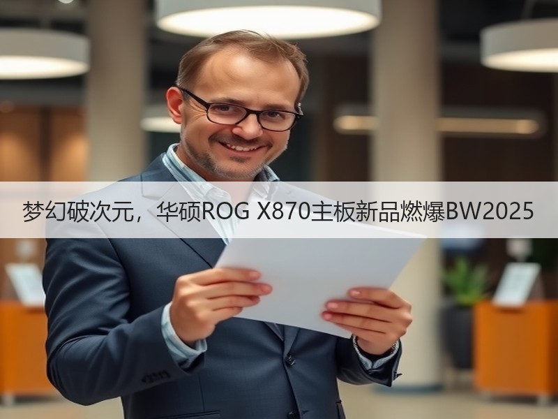 梦幻破次元，华硕ROG X870主板新品燃爆BW2025