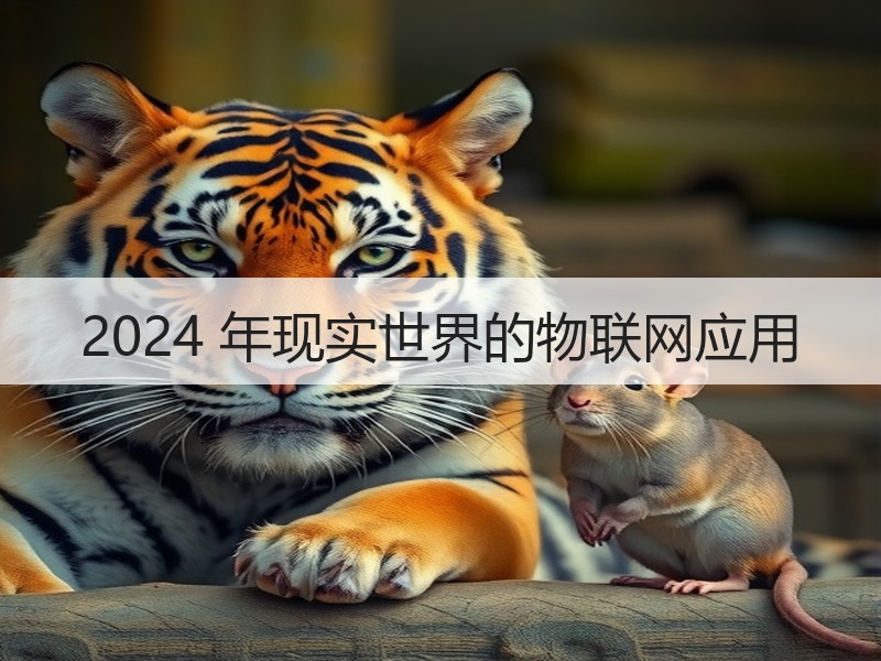 2024 年现实世界的物联网应用