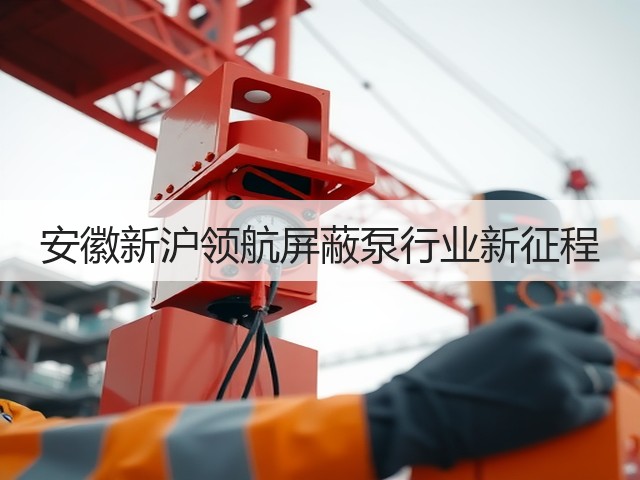 安徽新沪领航屏蔽泵行业新征程(图3) 安徽新沪领航屏蔽泵行业新征程(图3)