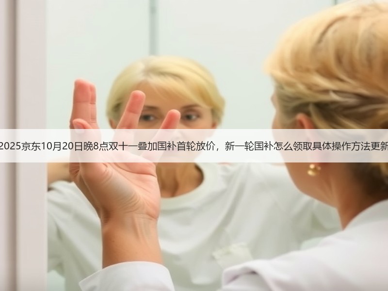 2025京东10月20日晚8点双十一叠加国补首轮放价，新一轮