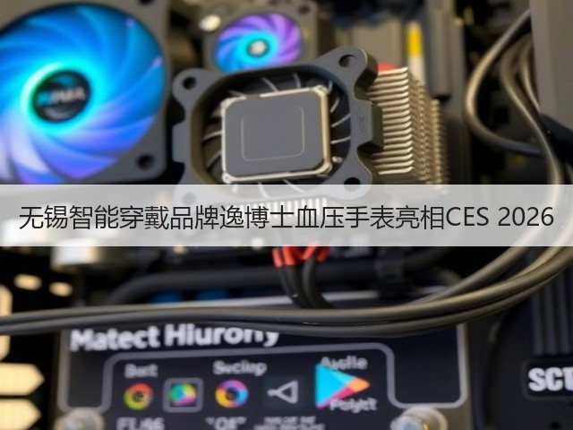 无锡智能穿戴品牌逸博士血压手表亮相CES 2026(图3) 无锡智能穿戴品牌逸博士血压手表亮相CES 2026(图3)