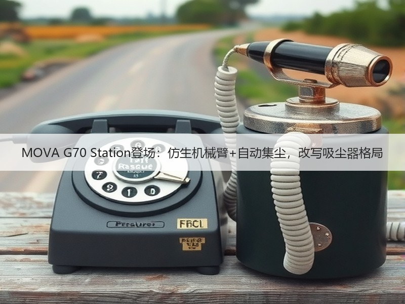 MOVA G70 Station登场：仿生机械臂+自动集尘，
