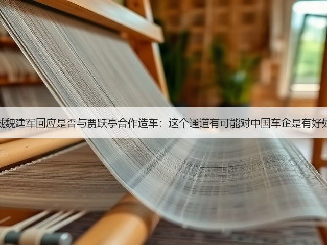 长城魏建军回应是否与贾跃亭合作造车:这个通道有可能对中国车企是有好处的(图1) 长城魏建军回应是否与贾跃亭合作造车:这个通道有可能对中国车企是有好处的(图1)
