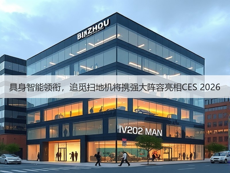 具身智能领衔，追觅扫地机将携强大阵容亮相CES 2026