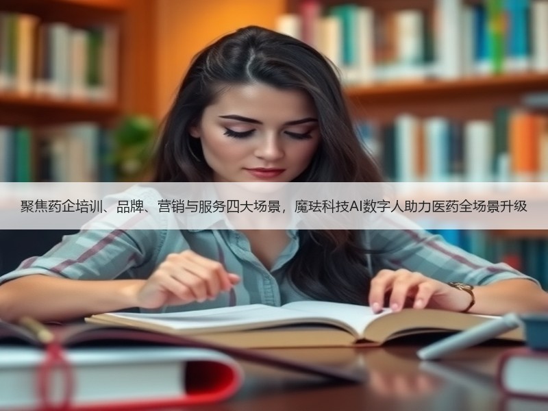 聚焦药企培训、品牌、营销与服务四大场景，魔珐科技AI数字人助