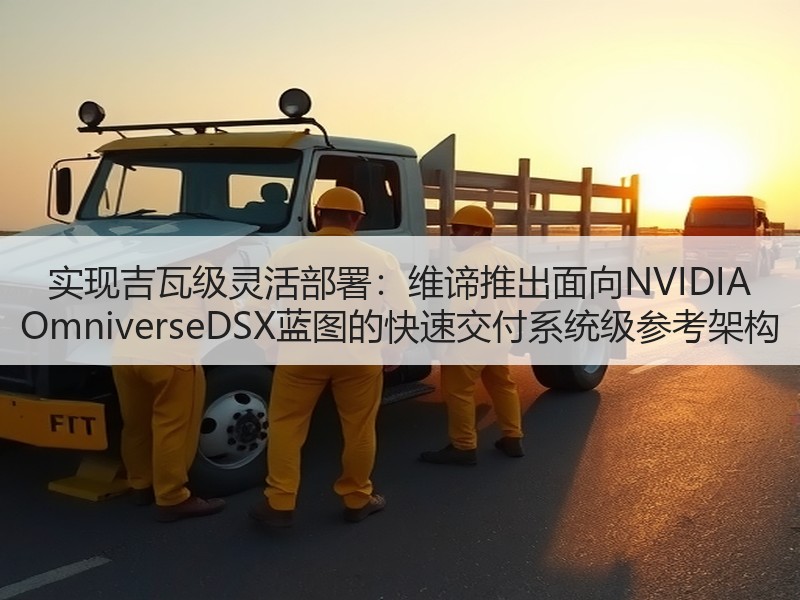 实现吉瓦级灵活部署：维谛推出面向NVIDIA Omniver