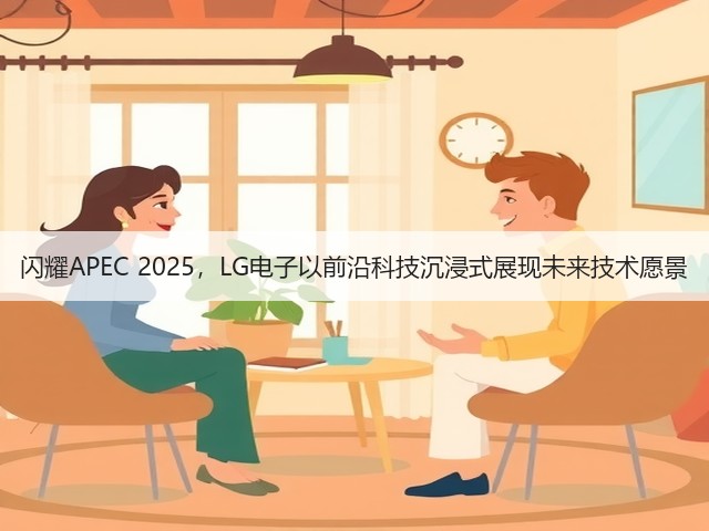 闪耀APEC 2025,LG电子以前沿科技沉浸式展现未来技术愿景(图1) 闪耀APEC 2025,LG电子以前沿科技沉浸式展现未来技术愿景(图1)