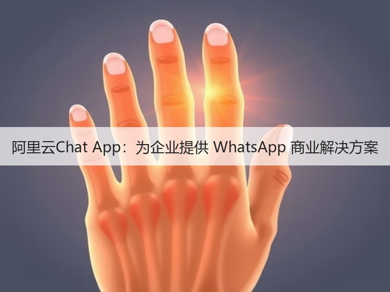 阿里云Chat App：为企业提供 WhatsApp 商业解