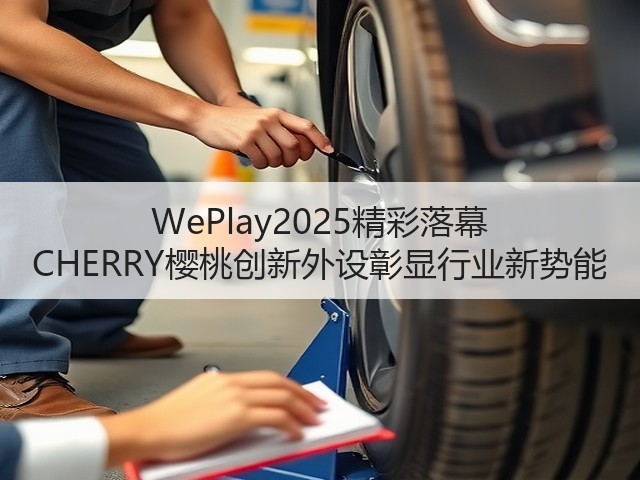 WePlay2025精彩落幕 CHERRY樱桃创新外设彰显行业新势能(图2) WePlay2025精彩落幕 CHERRY樱桃创新外设彰显行业新势能(图2)