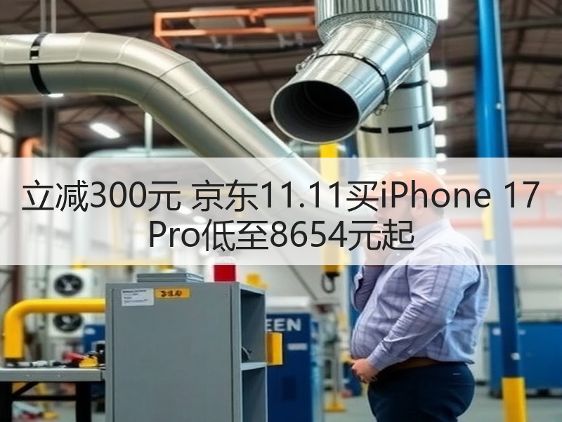 立减300元 京东11.11买iPhone 17 Pro低至