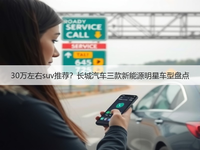 30万左右suv推荐？长城汽车三款新能源明星车型盘点