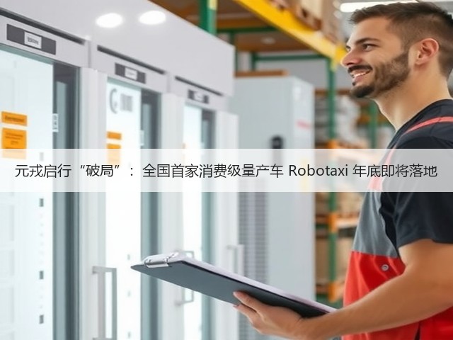 元戎启行“破局”:全国首家消费级量产车 Robotaxi 年底即将落地(图1) 元戎启行“破局”:全国首家消费级量产车 Robotaxi 年底即将落地(图1)