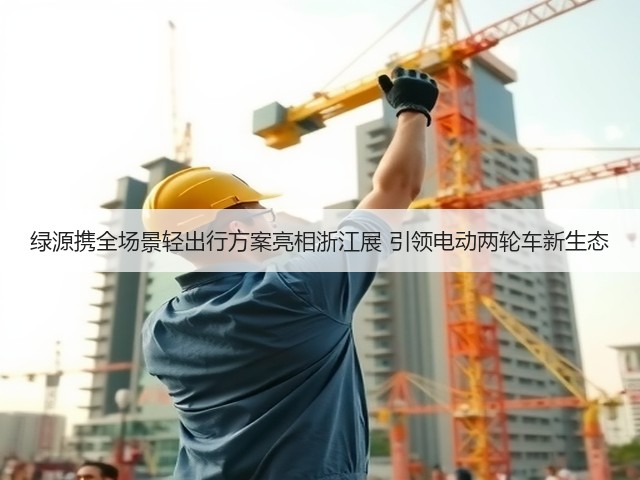 绿源携全场景轻出行方案亮相浙江展 引领电动两轮车新生态(图1)