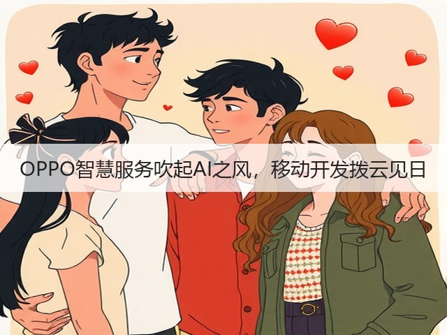 OPPO智慧服务吹起AI之风,移动开发拨云见日(图3) OPPO智慧服务吹起AI之风,移动开发拨云见日(图3)