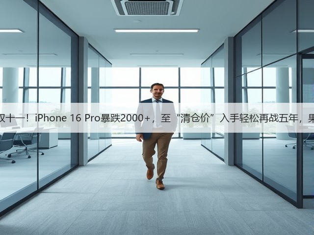 国补叠加双十一!iPhone 16 Pro暴跌2000+,至“清仓价”入手轻松再战五年,果粉真爱了(图2) 国补叠加双十一!iPhone 16 Pro暴跌2000+,至“清仓价”入手轻松再战五年,果粉真爱了(图2)