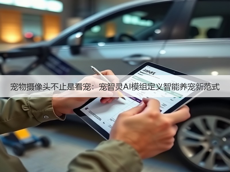 宠物摄像头不止是看宠：宠智灵AI模组定义智能养宠新范式