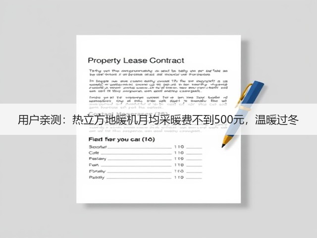用户亲测:热立方地暖机月均采暖费不到500元,温暖过冬(图3) 用户亲测:热立方地暖机月均采暖费不到500元,温暖过冬(图3)