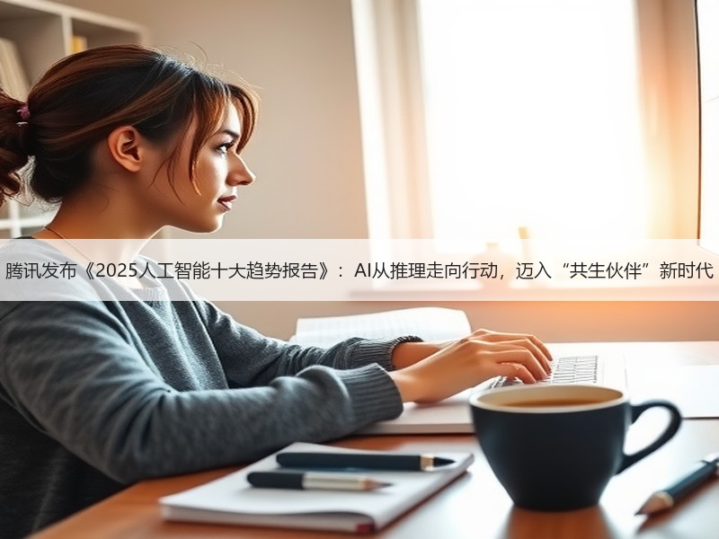 腾讯发布《2025人工智能十大趋势报告》：AI从推理走向行动