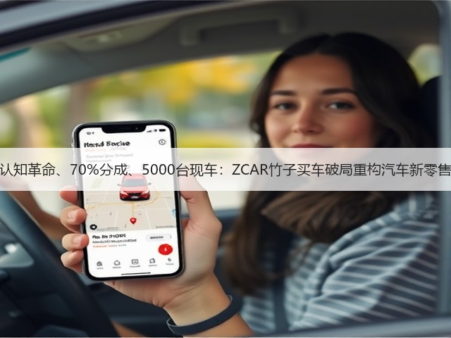 认知革命、70%分成、5000台现车:ZCAR竹子买车破局重构汽车新零售(图2) 认知革命、70%分成、5000台现车:ZCAR竹子买车破局重构汽车新零售(图2)