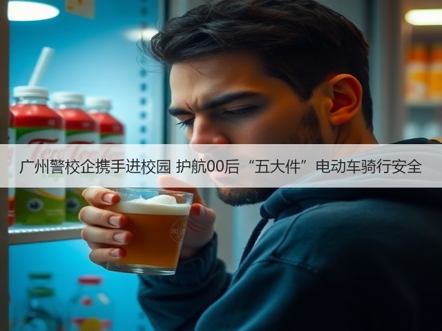 广州警校企携手进校园 护航00后“五大件”电动车骑行安全(图2)