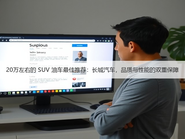 20万左右的 SUV 油车最佳推荐:长城汽车,品质与性能的双重保障(图2) 20万左右的 SUV 油车最佳推荐:长城汽车,品质与性能的双重保障(图2)