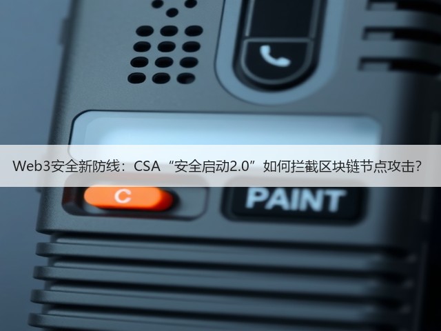 Web3安全新防线：CSA“安全启动2.0”如何拦截区块链节点攻击？(图1)