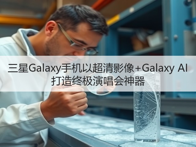 三星Galaxy手机以超清影像+Galaxy AI 打造终极演唱会神器(图1)