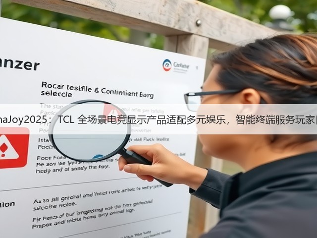 ChinaJoy2025:TCL 全场景电竞显示产品适配多元娱乐,智能终端服务玩家日常(图2) ChinaJoy2025:TCL 全场景电竞显示产品适配多元娱乐,智能终端服务玩家日常(图2)