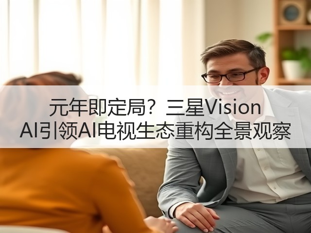 元年即定局?三星Vision AI引领AI电视生态重构全景观察(图2) 元年即定局?三星Vision AI引领AI电视生态重构全景观察(图2)
