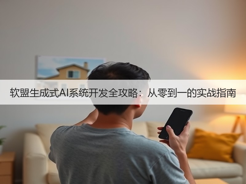 软盟生成式AI系统开发全攻略：从零到一的实战指南