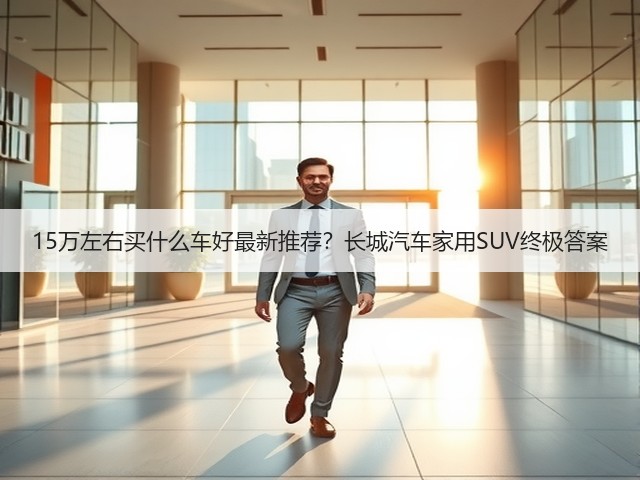 15万左右买什么车好最新推荐?长城汽车家用SUV终极答案(图2) 15万左右买什么车好最新推荐?长城汽车家用SUV终极答案(图2)