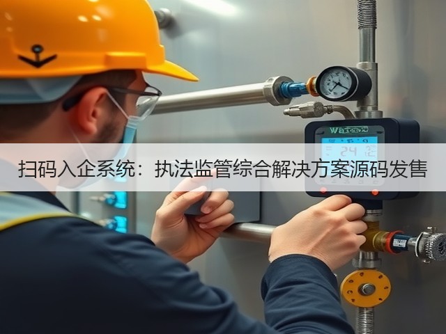 扫码入企系统:执法监管综合解决方案源码发售(图3) 扫码入企系统:执法监管综合解决方案源码发售(图3)
