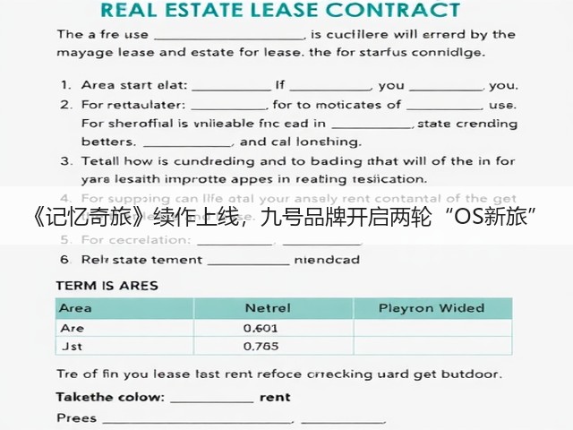 《记忆奇旅》续作上线，九号品牌开启两轮“OS新旅”(图1)