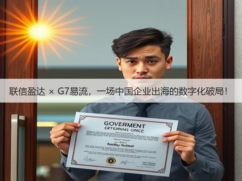 联信盈达 × G7易流，一场中国企业出海的数字化破局！