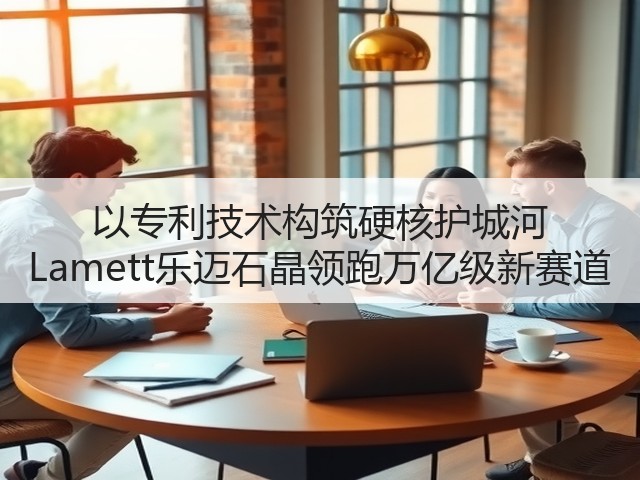 以专利技术构筑硬核护城河 Lamett乐迈石晶领跑万亿级新赛道(图3)